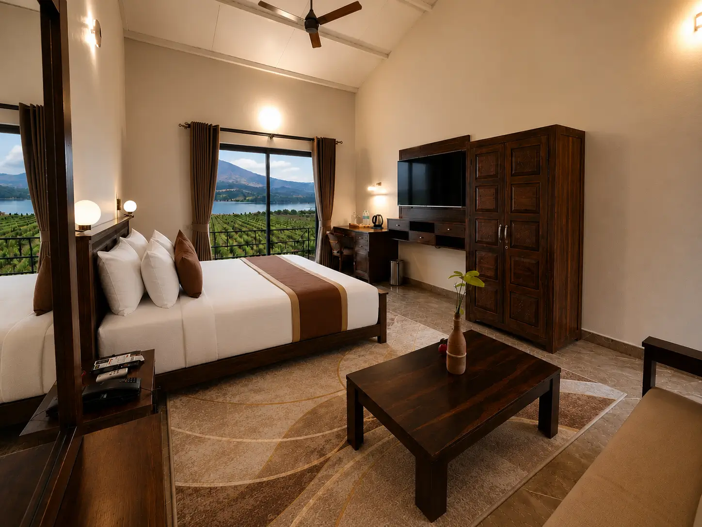 Reserve Room(Vineyard + Lake view) at Soma Vine Village